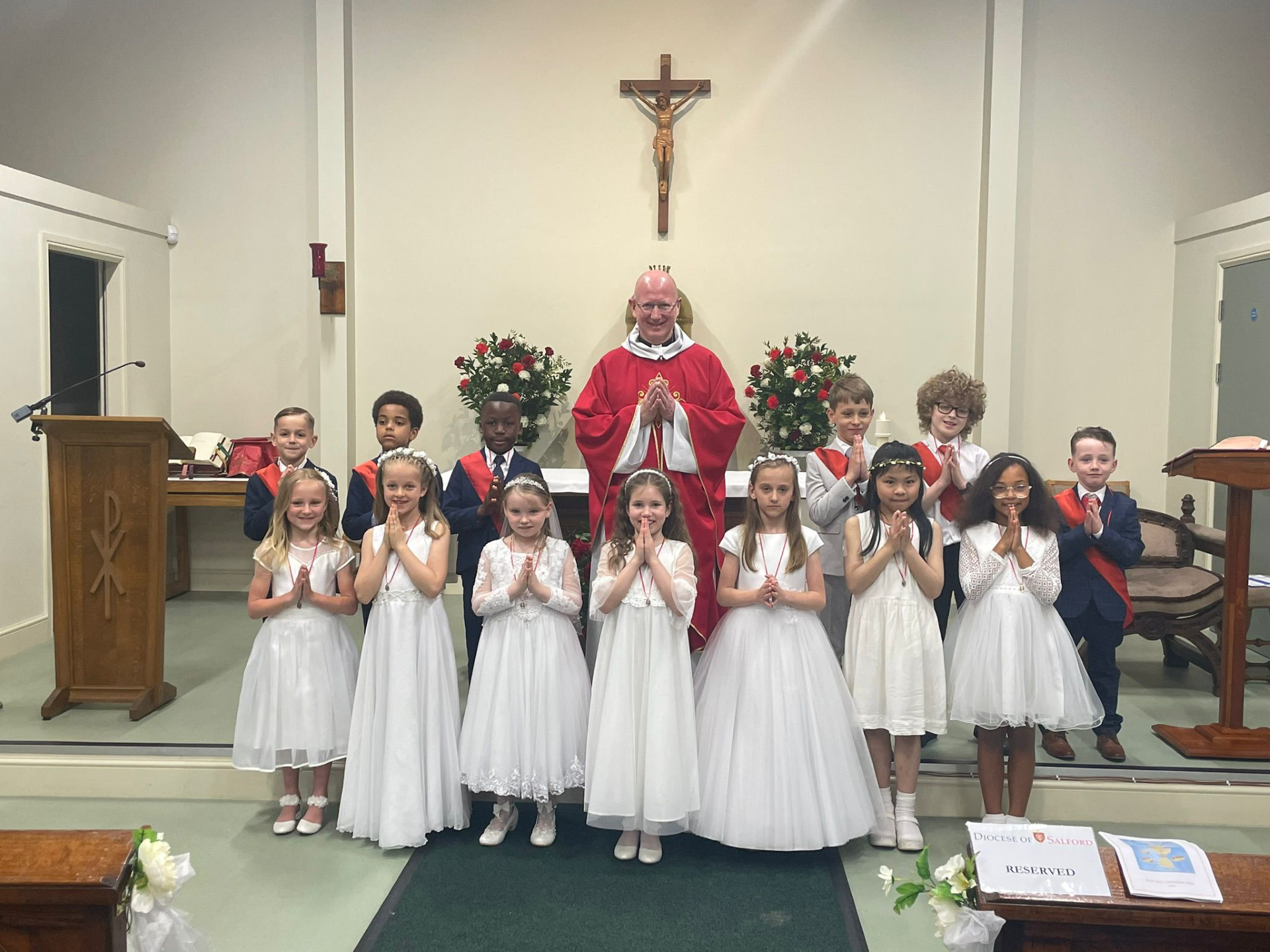 Congratulations to all the children who received the sacrament of Holy Communion!