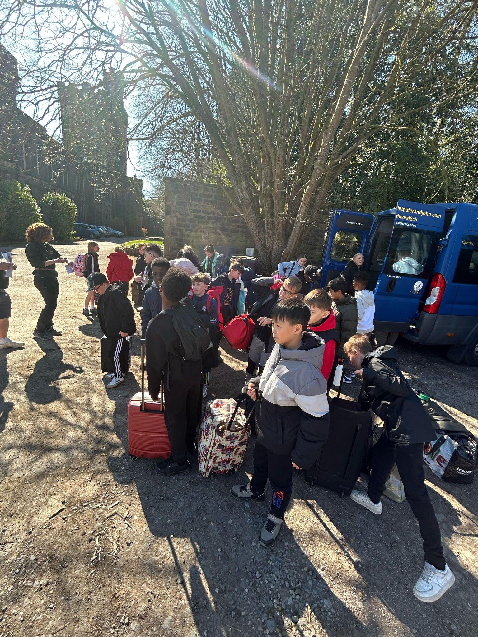 Year 6 arriving